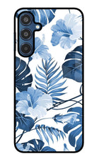Fabric Art Samsung M35 5G Glass Case