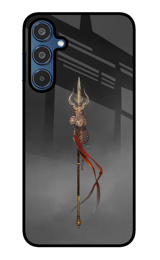 Shiv Trishul Samsung M35 5G Glass Case