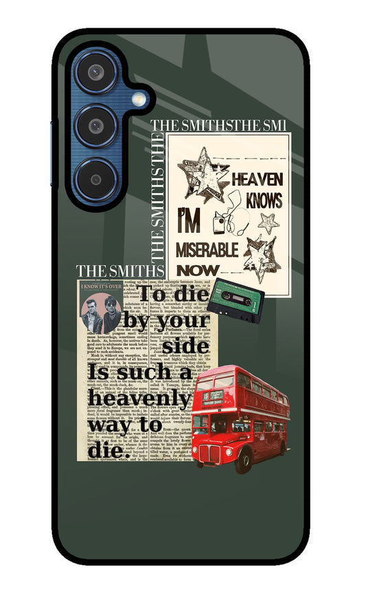 The Smiths Samsung M35 5G Glass Case