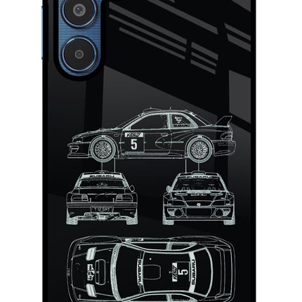 WRC'99 Samsung M35 5G Glass Case