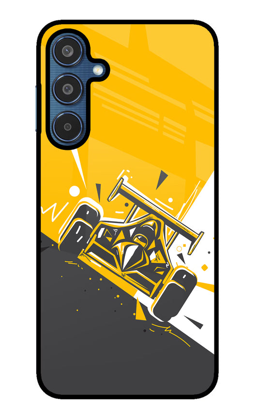 Track King Samsung M35 5G Glass Case