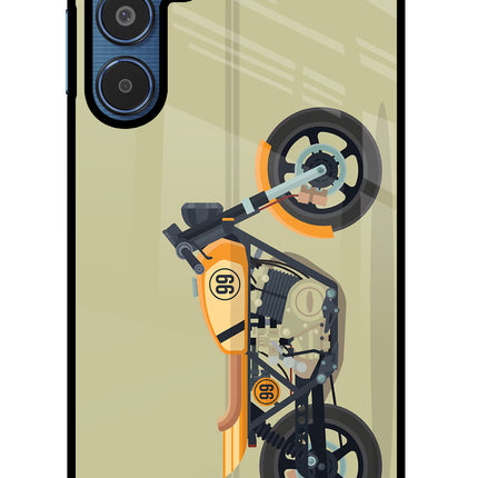 Vertical Speedster Samsung M35 5G Glass Case