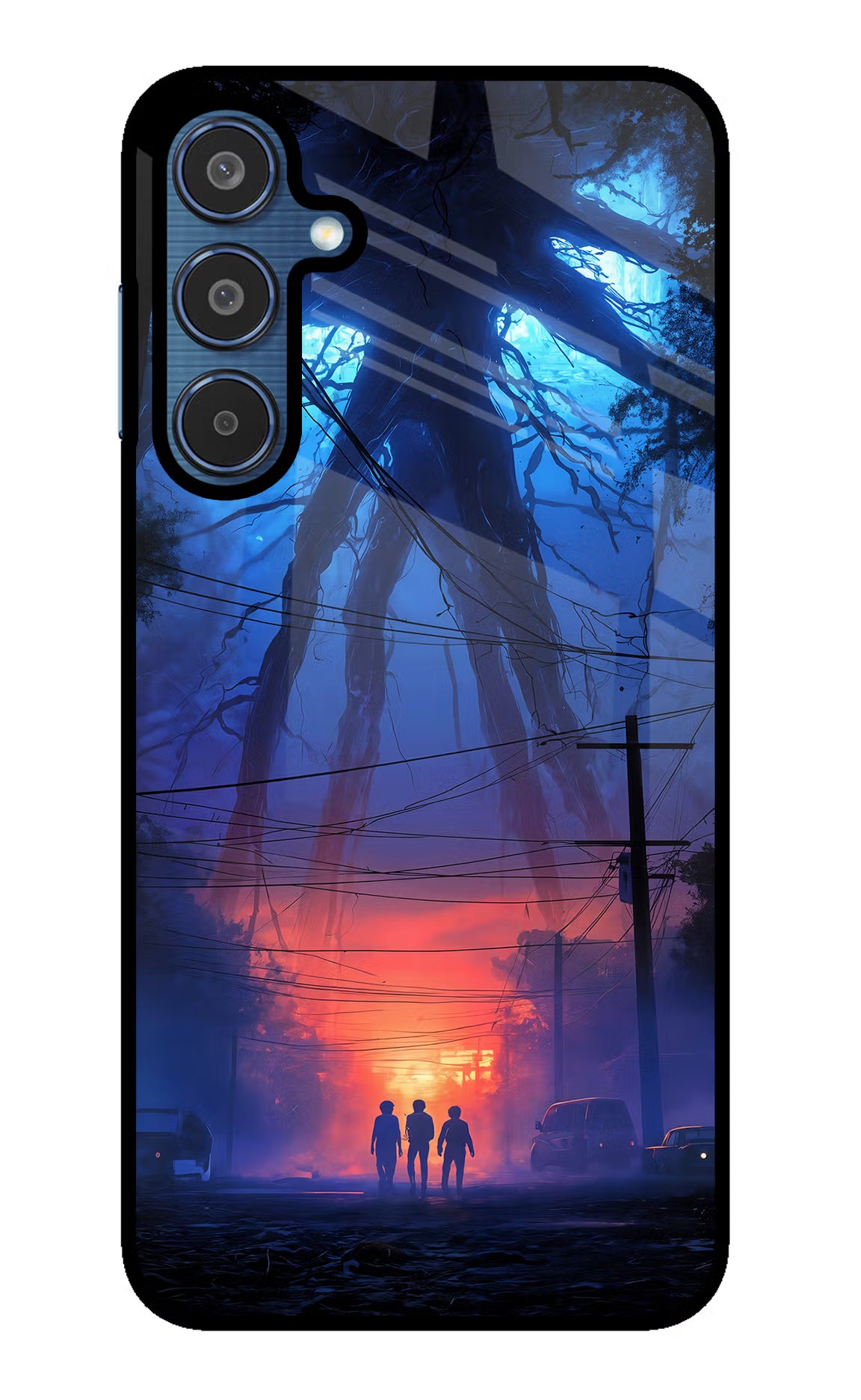 Ordinary Things Shadow Samsung M35 5G Glass Case Back Cover by Casekaro