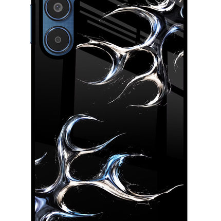 Chrome Tribal Samsung M35 5G Glass Case