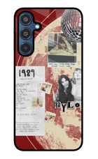 Taylor Swift Samsung M35 5G Glass Case