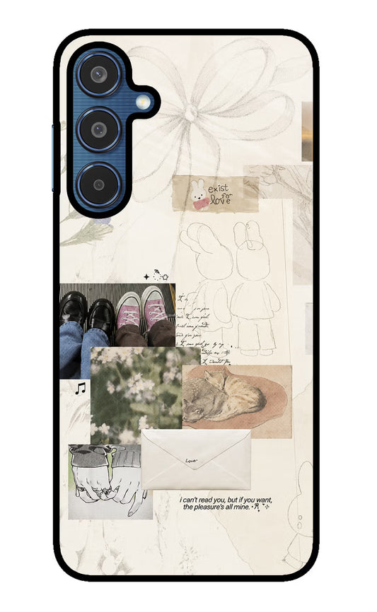 Soft Aesthetic Samsung M35 5G Glass Case