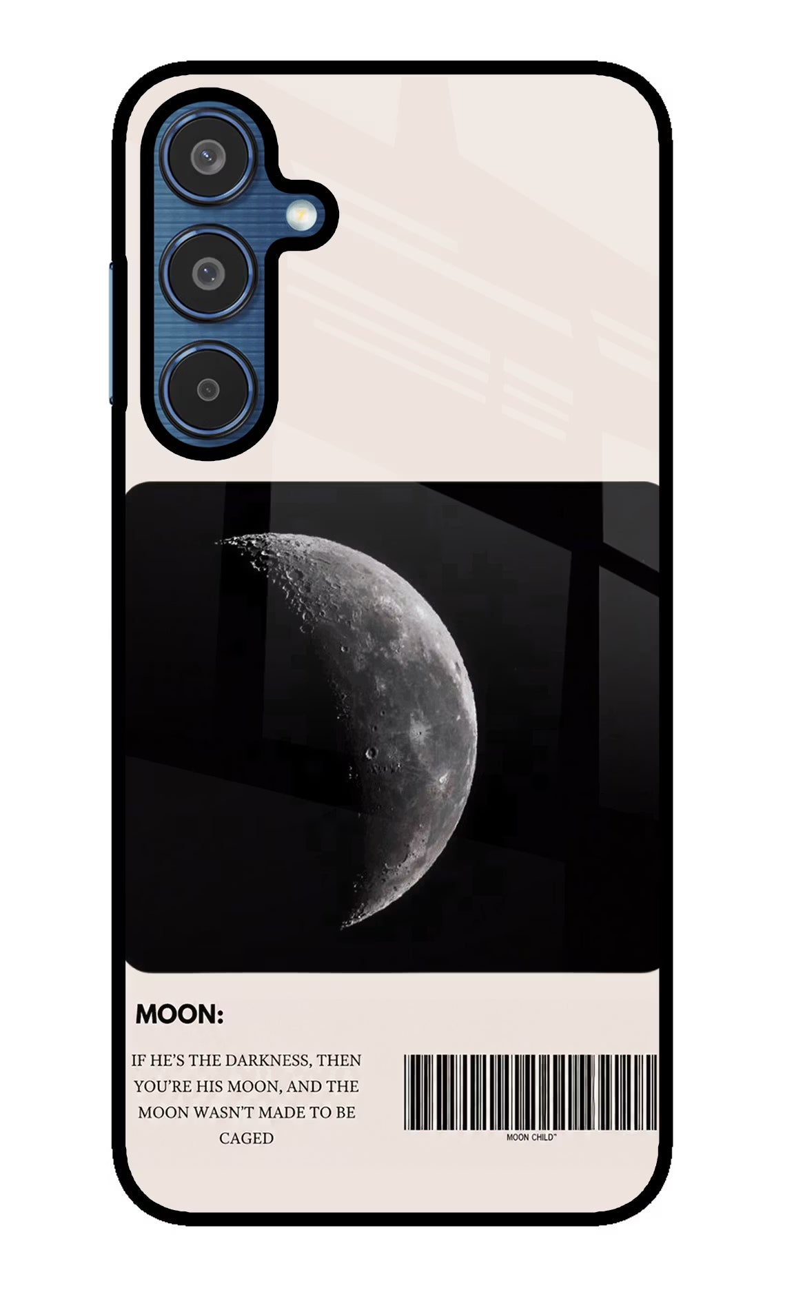 Moon Phase Samsung M35 5G Glass Case
