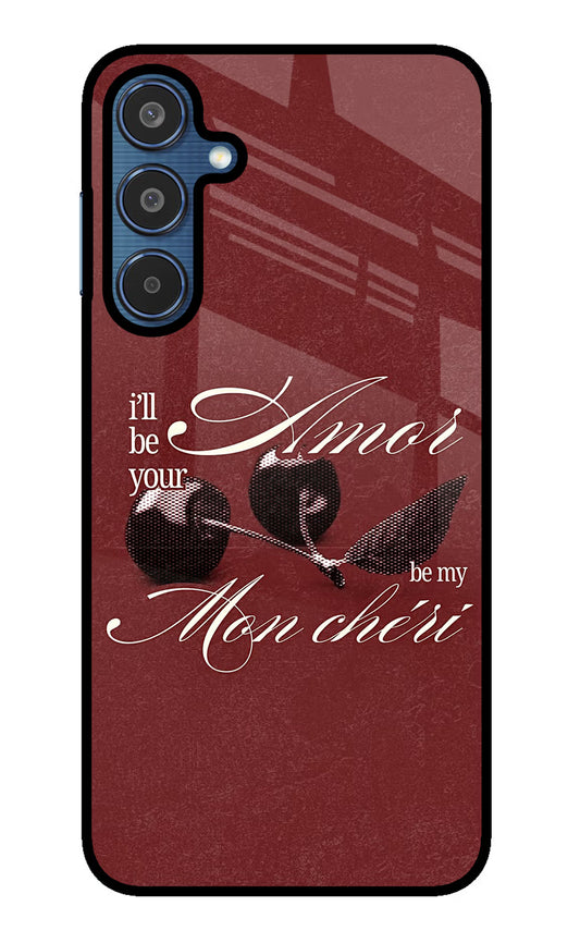 Velvet Cherry Samsung M35 5G Glass Case