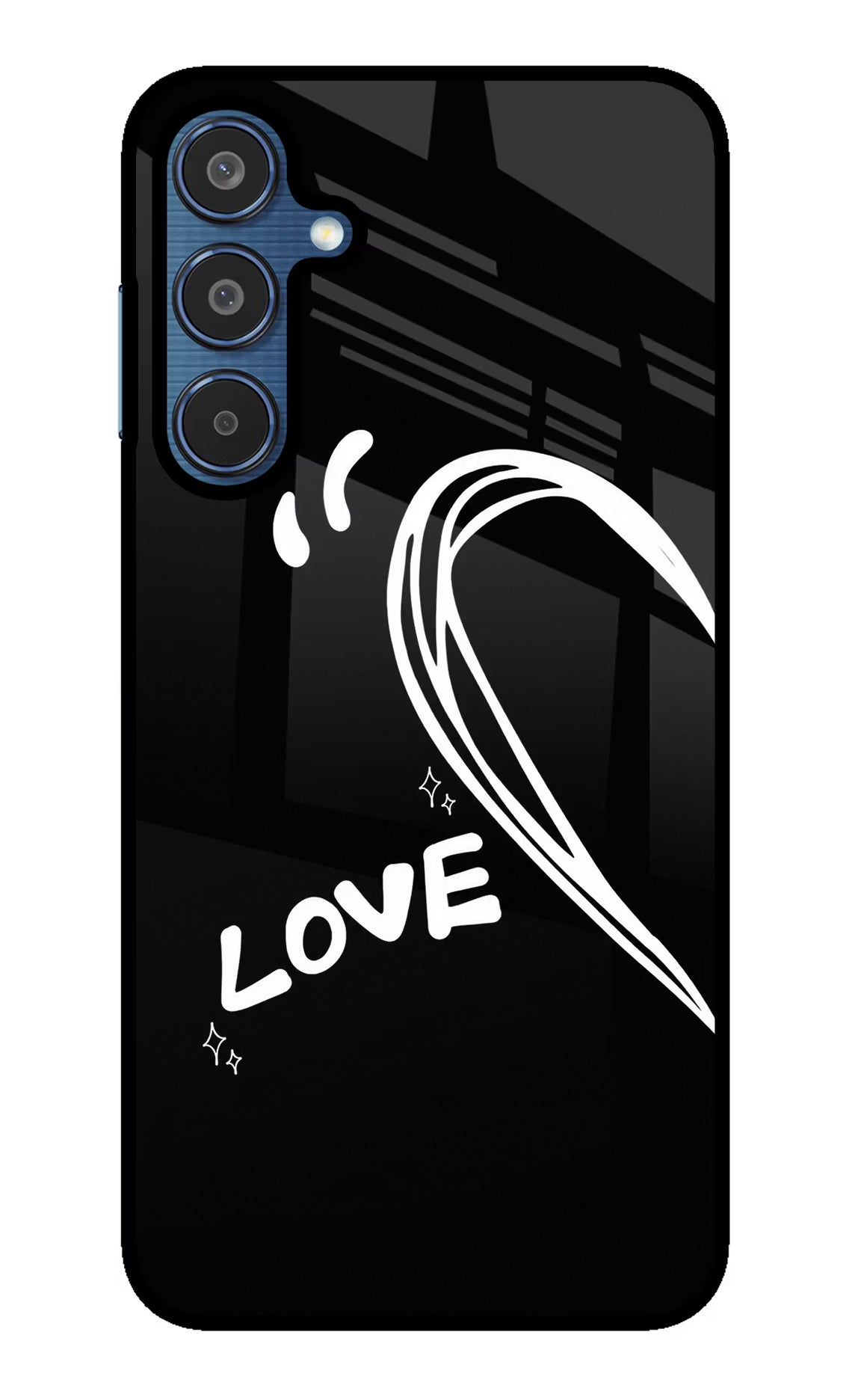 Love Line Samsung M35 5G Glass Case