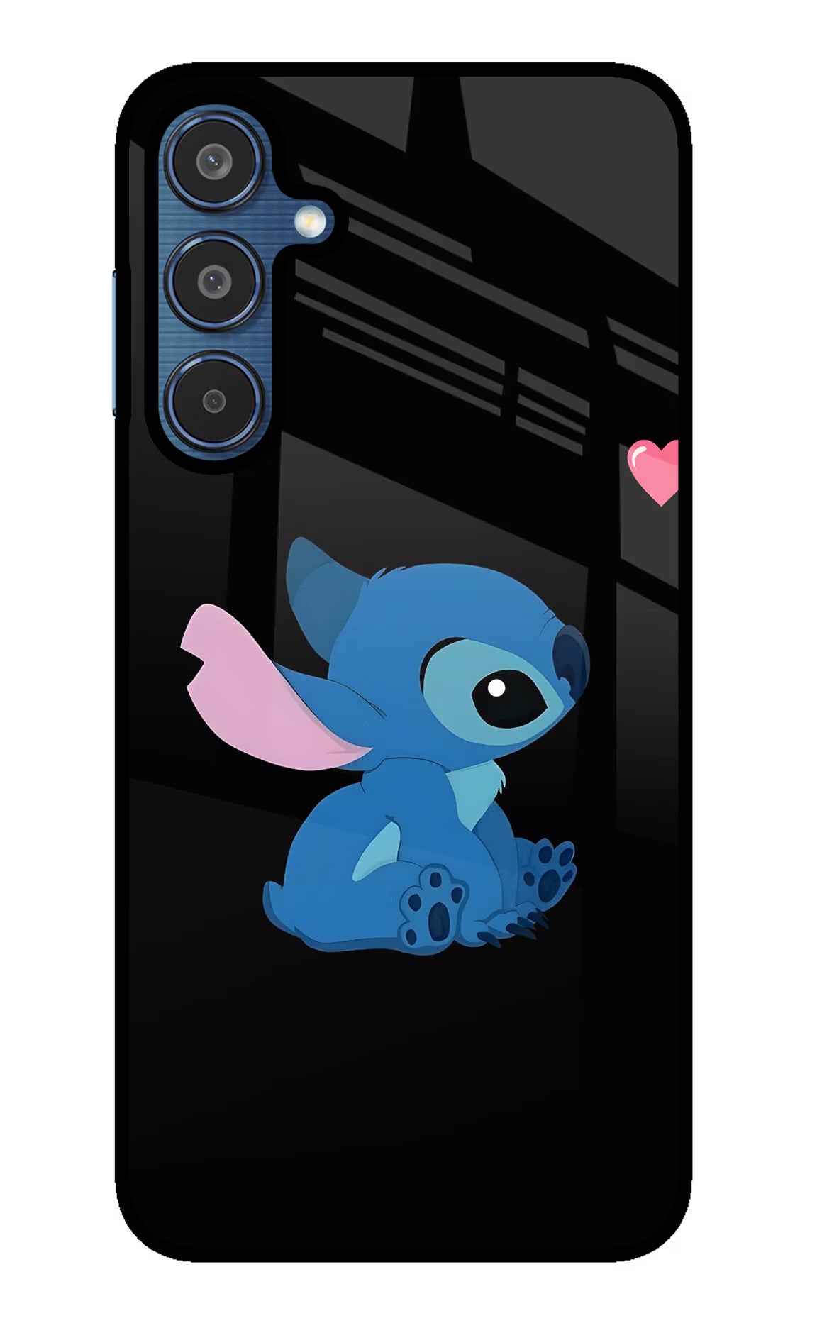 Stitch Crush Samsung M35 5G Glass Case