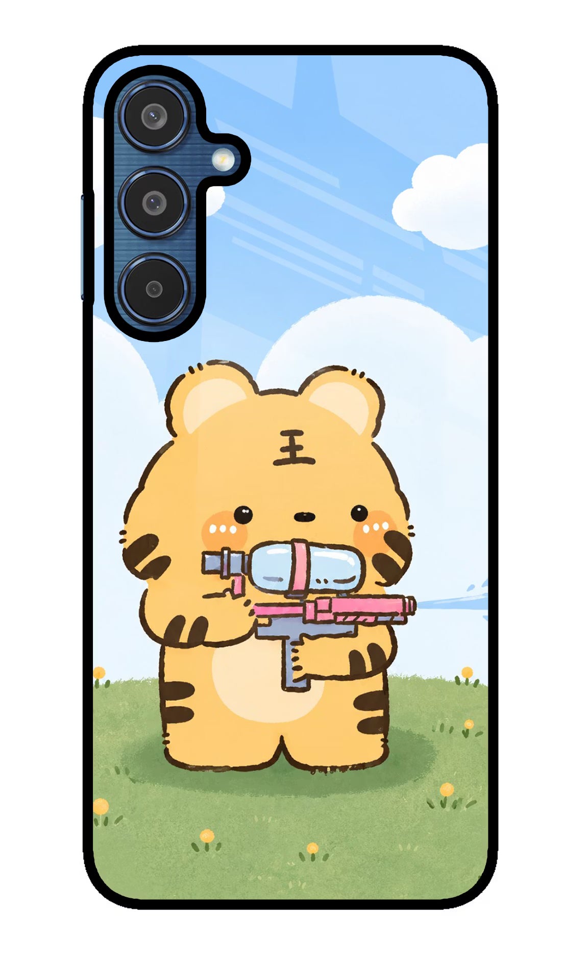 Tiger Treat Samsung M35 5G Glass Case