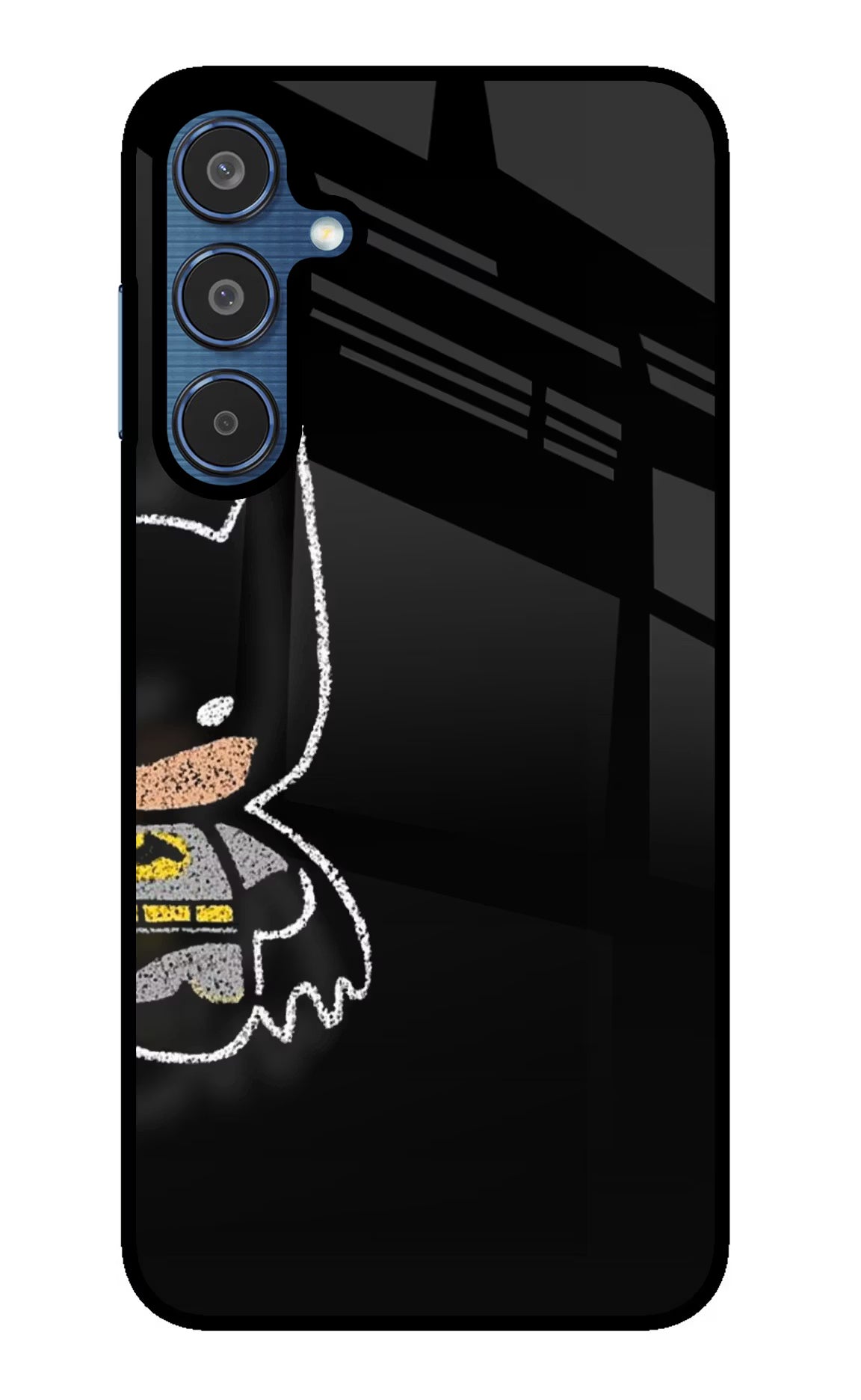 Bat Kitty Samsung M35 5G Glass Case