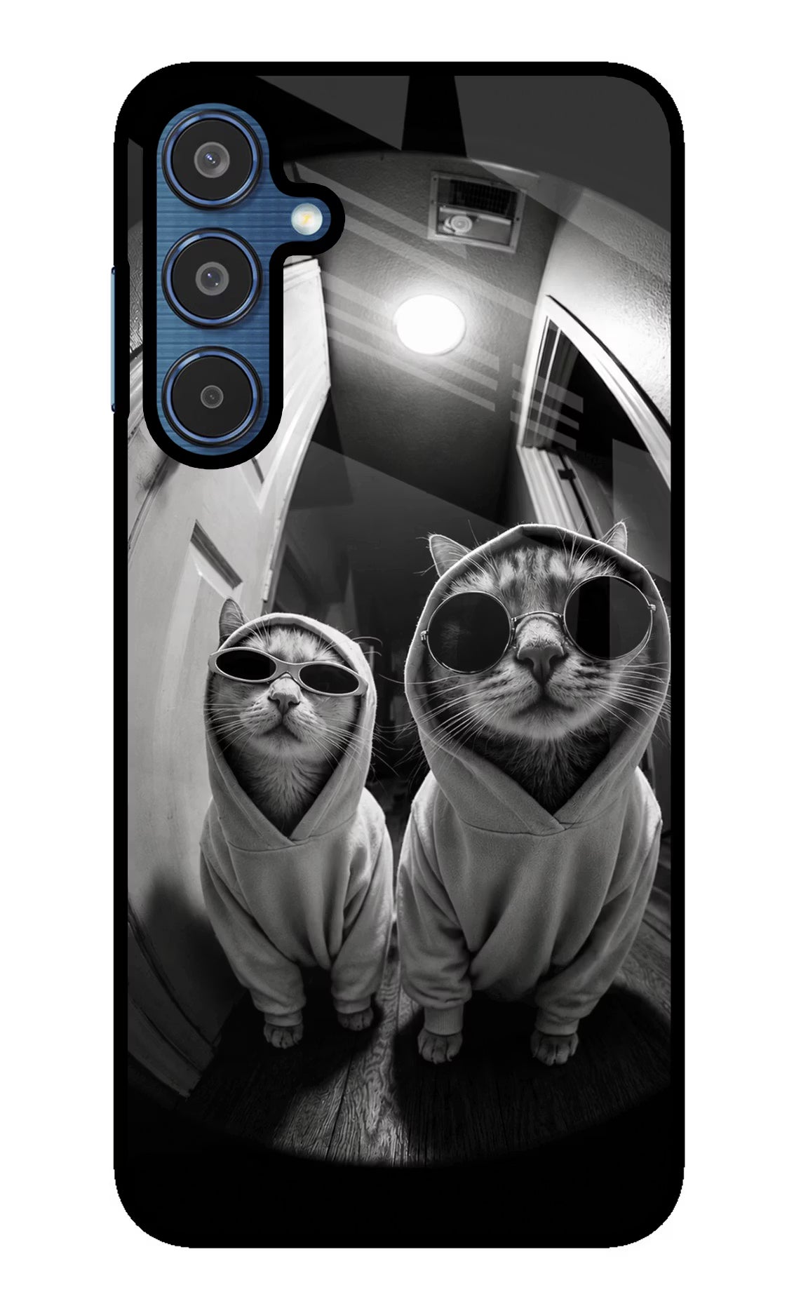 Hood Cats Samsung M35 5G Glass Case