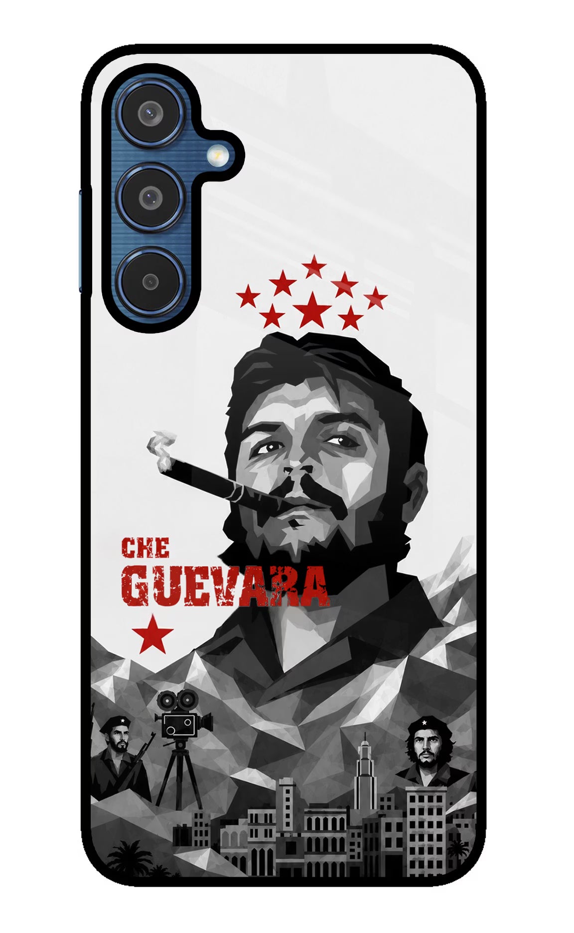 Che Guevara Iconic Samsung M35 5G Glass Case