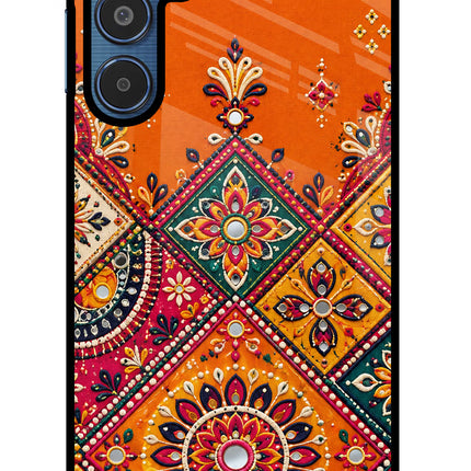 Kutch Glow Samsung M35 5G Glass Case