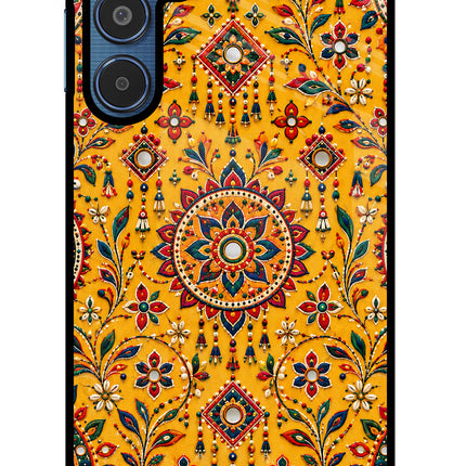 Sunlit Aura Samsung M35 5G Glass Case