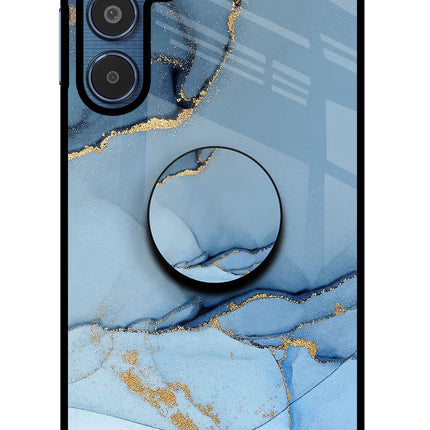 Blue Marble Samsung M35 5G Pop Case by Casekaro