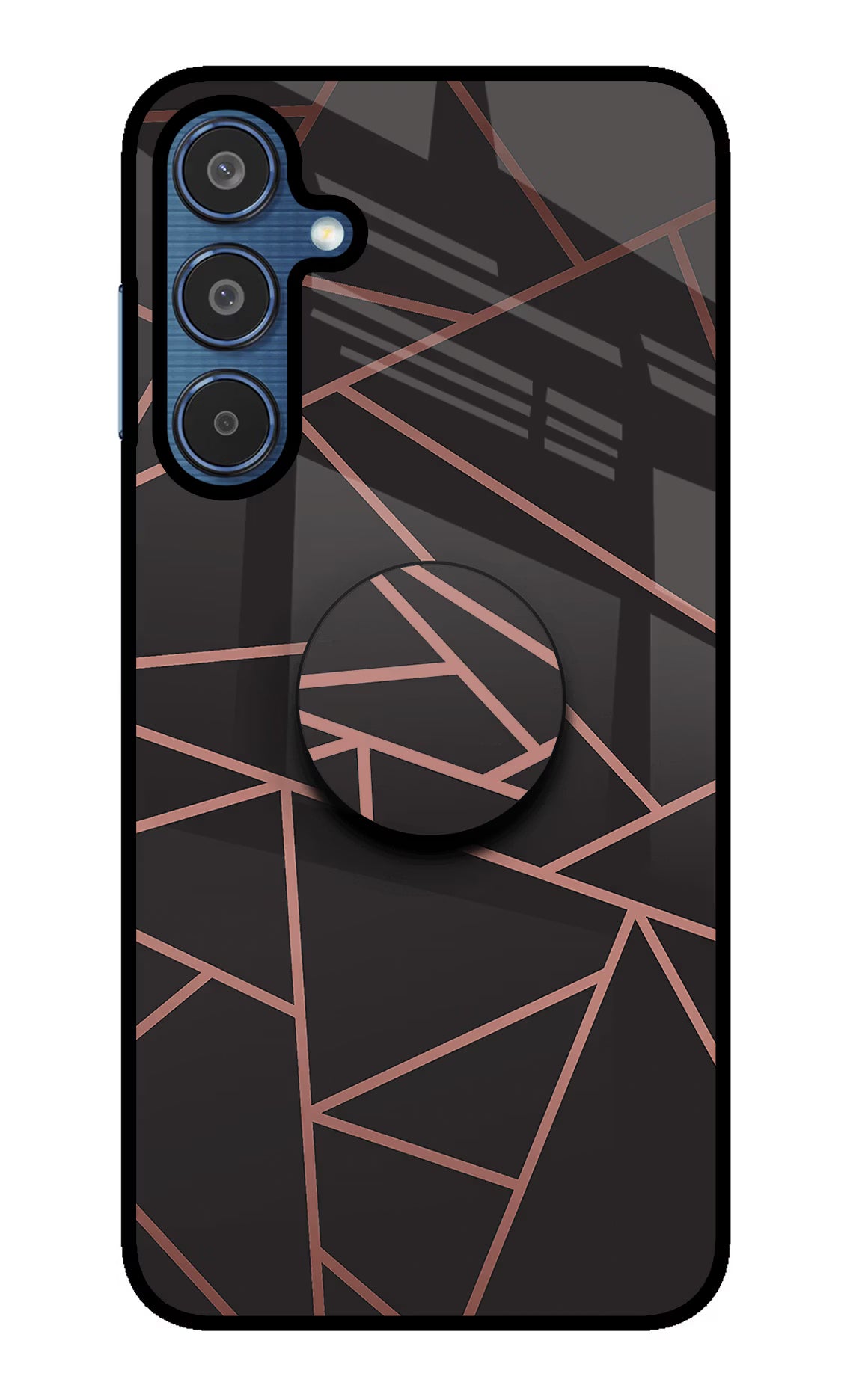 Geometric Pattern Samsung M35 5G Pop Case by Casekaro