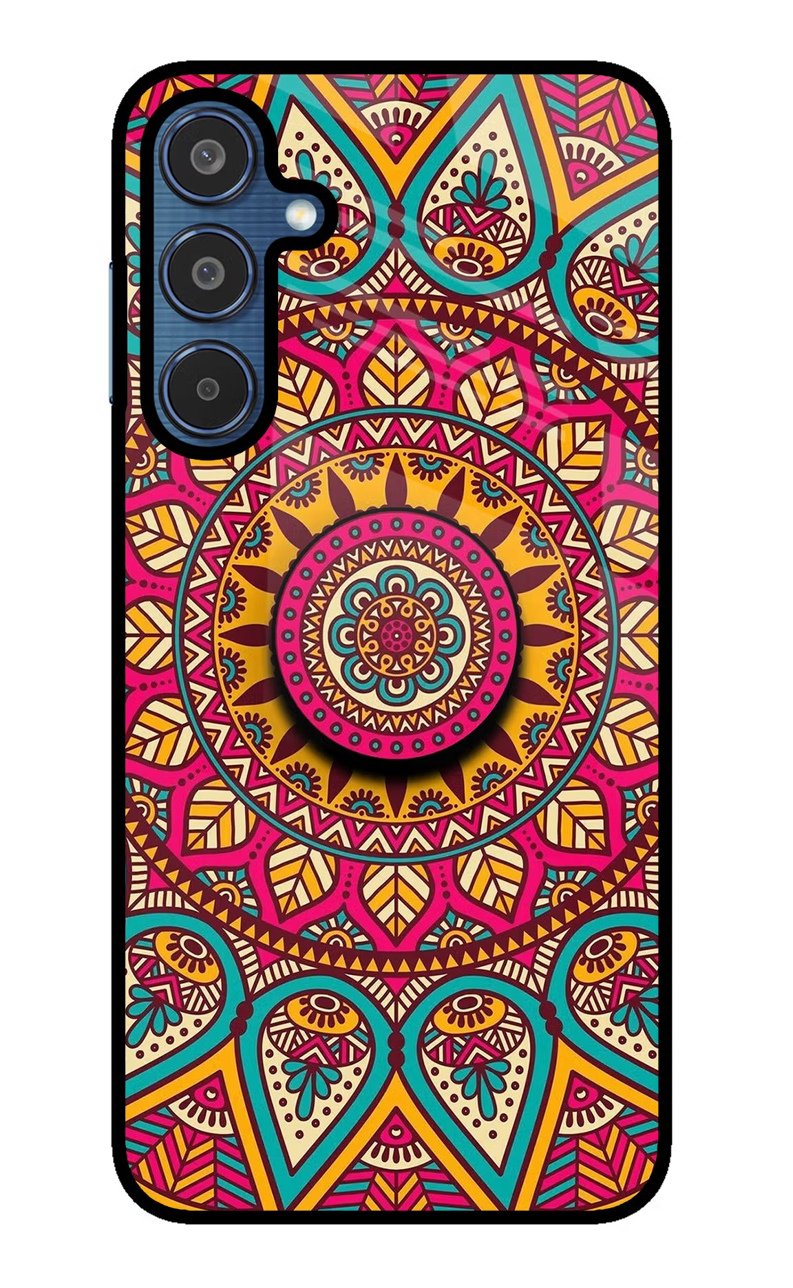Mandala Samsung M35 5G Pop Case by Casekaro