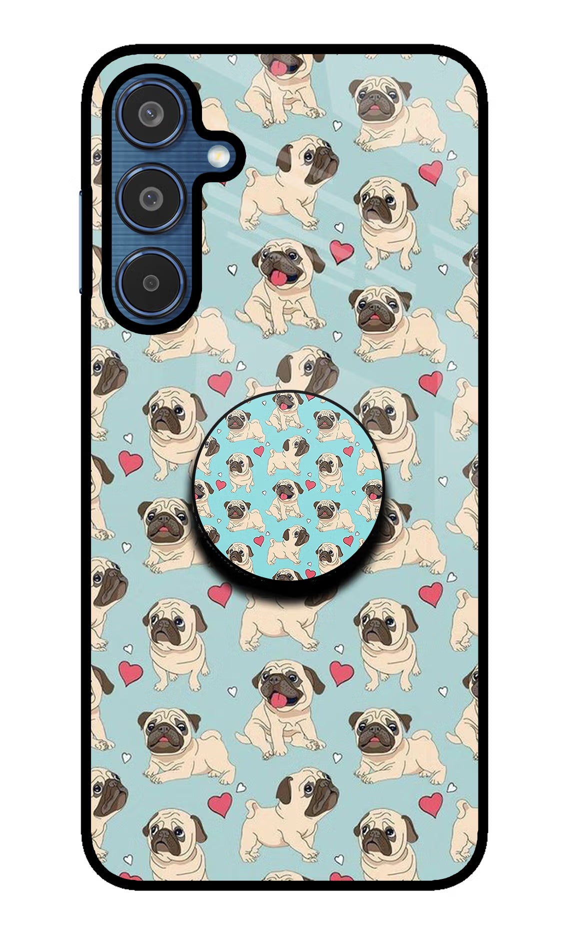 Pug Dog Samsung M35 5G Pop Case by Casekaro