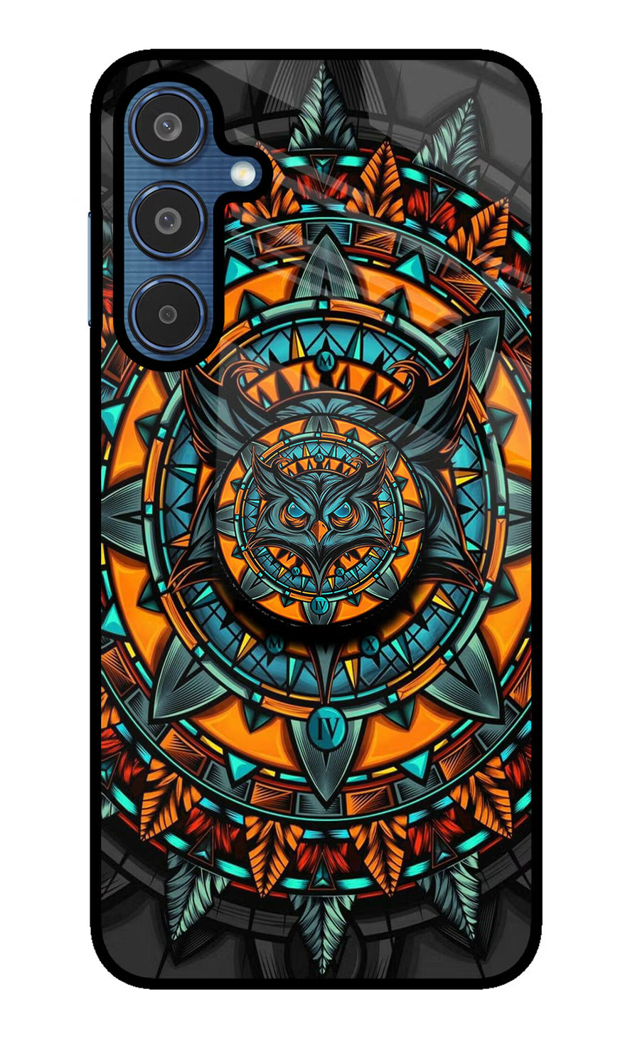 Angry Owl Samsung M35 5G Pop Case, Glass case