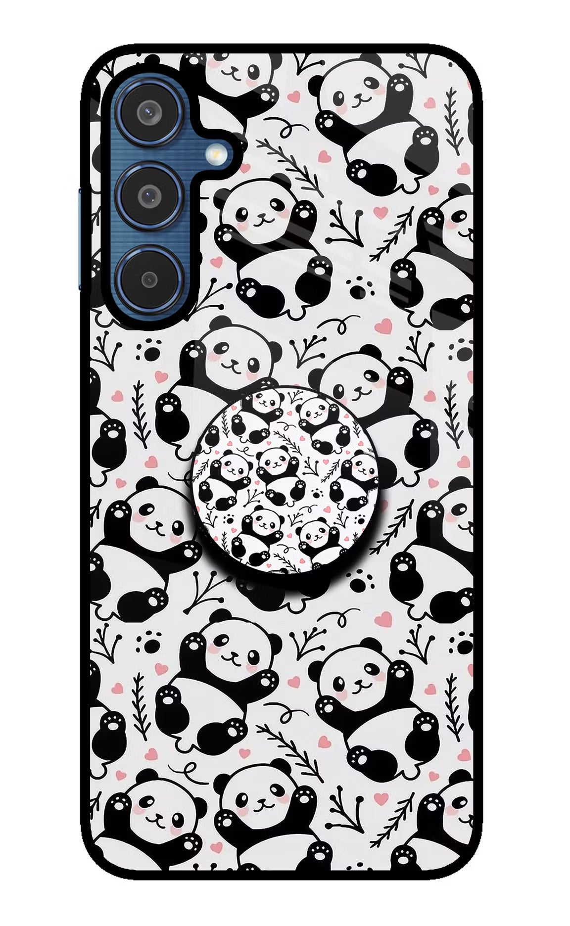 Cute Panda Samsung M35 5G Pop Case by Casekaro