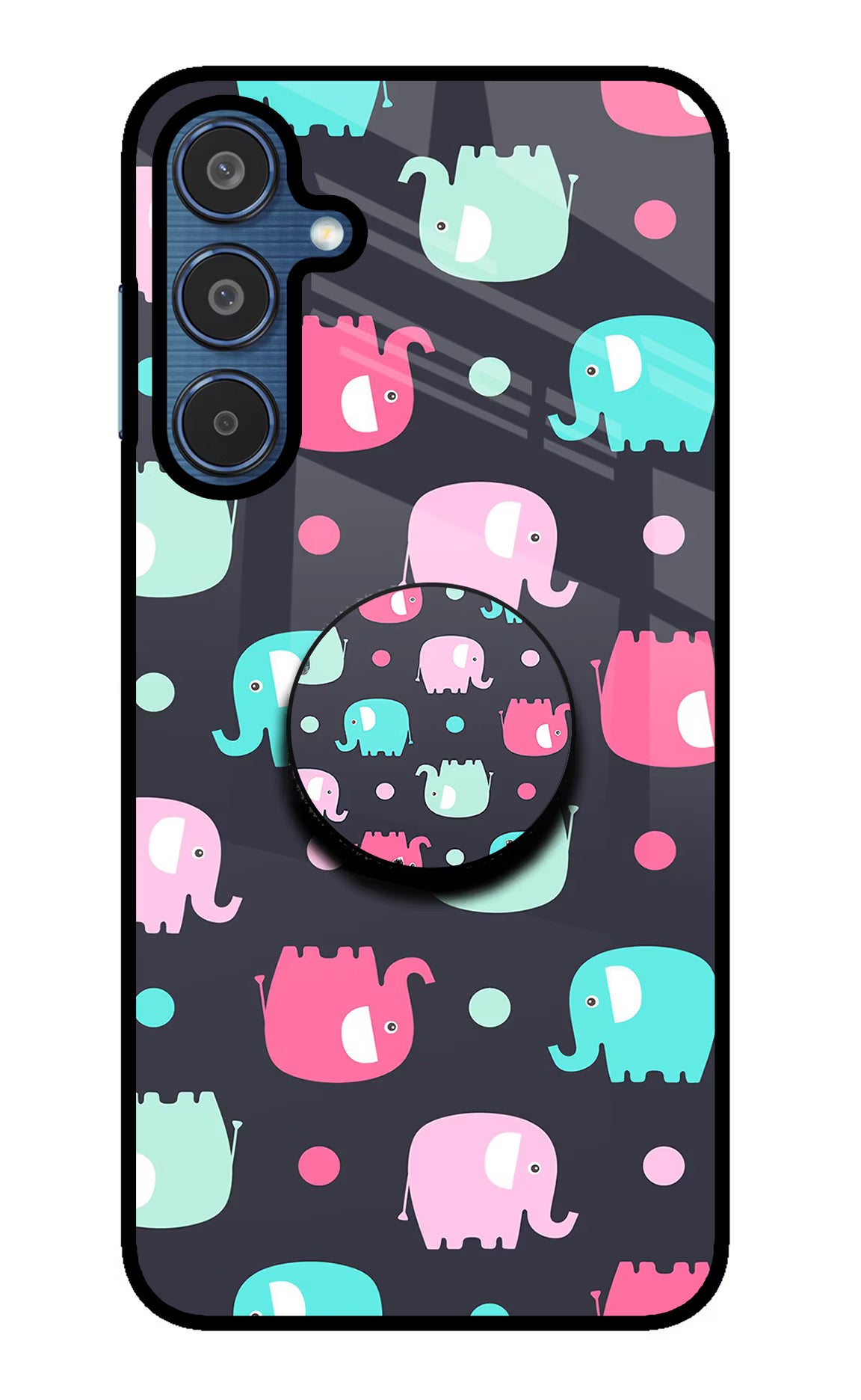 Baby Elephants Samsung M35 5G Pop Case by Casekaro