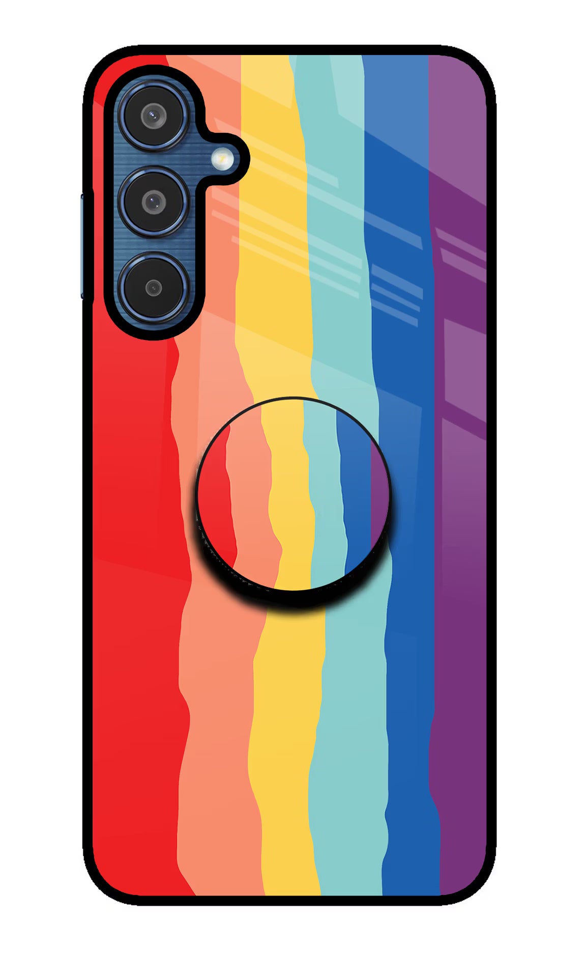 Rainbow Samsung M35 5G Pop Case by Casekaro