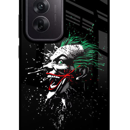 Joker Oppo Reno12 5G Glass Case Back Cover by Casekaro