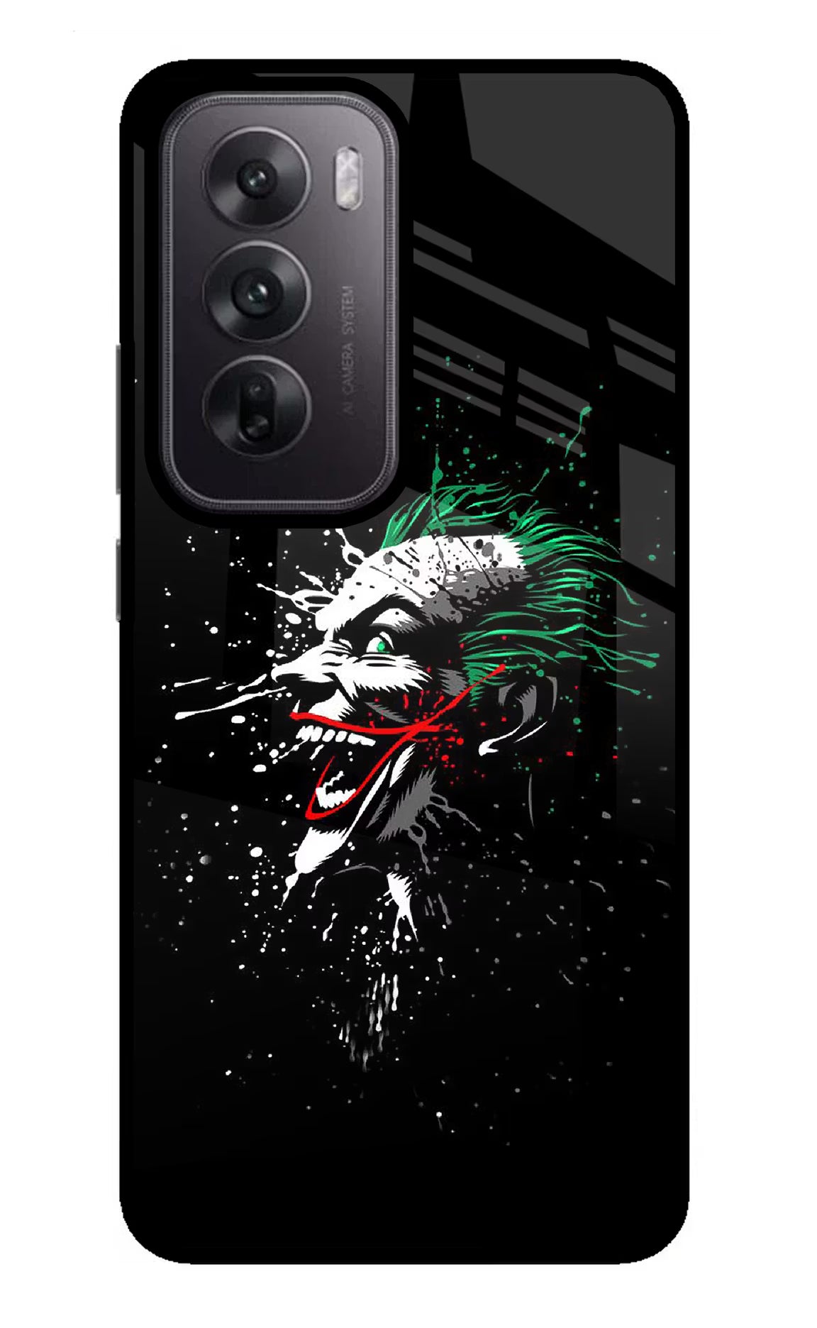 Joker Oppo Reno12 5G Glass Case Back Cover by Casekaro