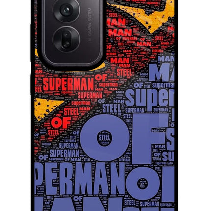 Superman Oppo Reno12 5G Glass Case
