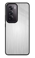 Wooden Grey Texture Oppo Reno12 5G Glass Case