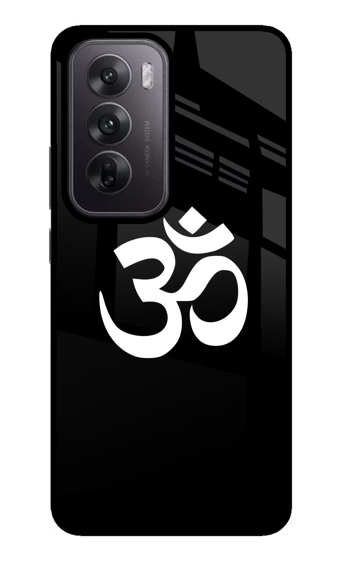 Om Oppo Reno12 5G Glass Case