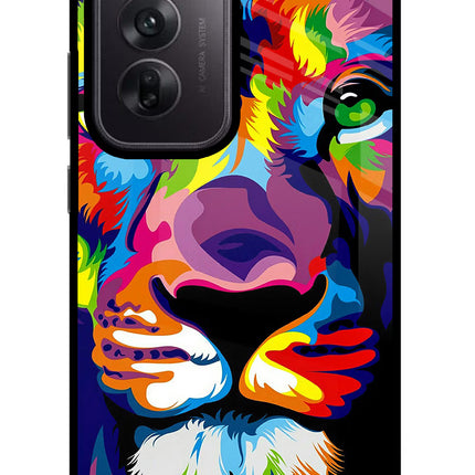 Lion Oppo Reno12 5G Glass Case