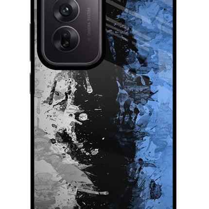 Artistic Design Oppo Reno12 5G Glass Case Back Cover by Casekaro