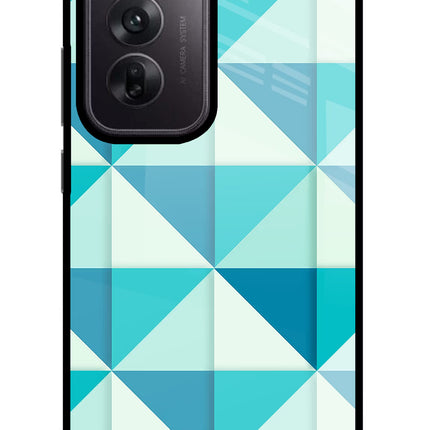 Abstract Oppo Reno12 5G Glass Case
