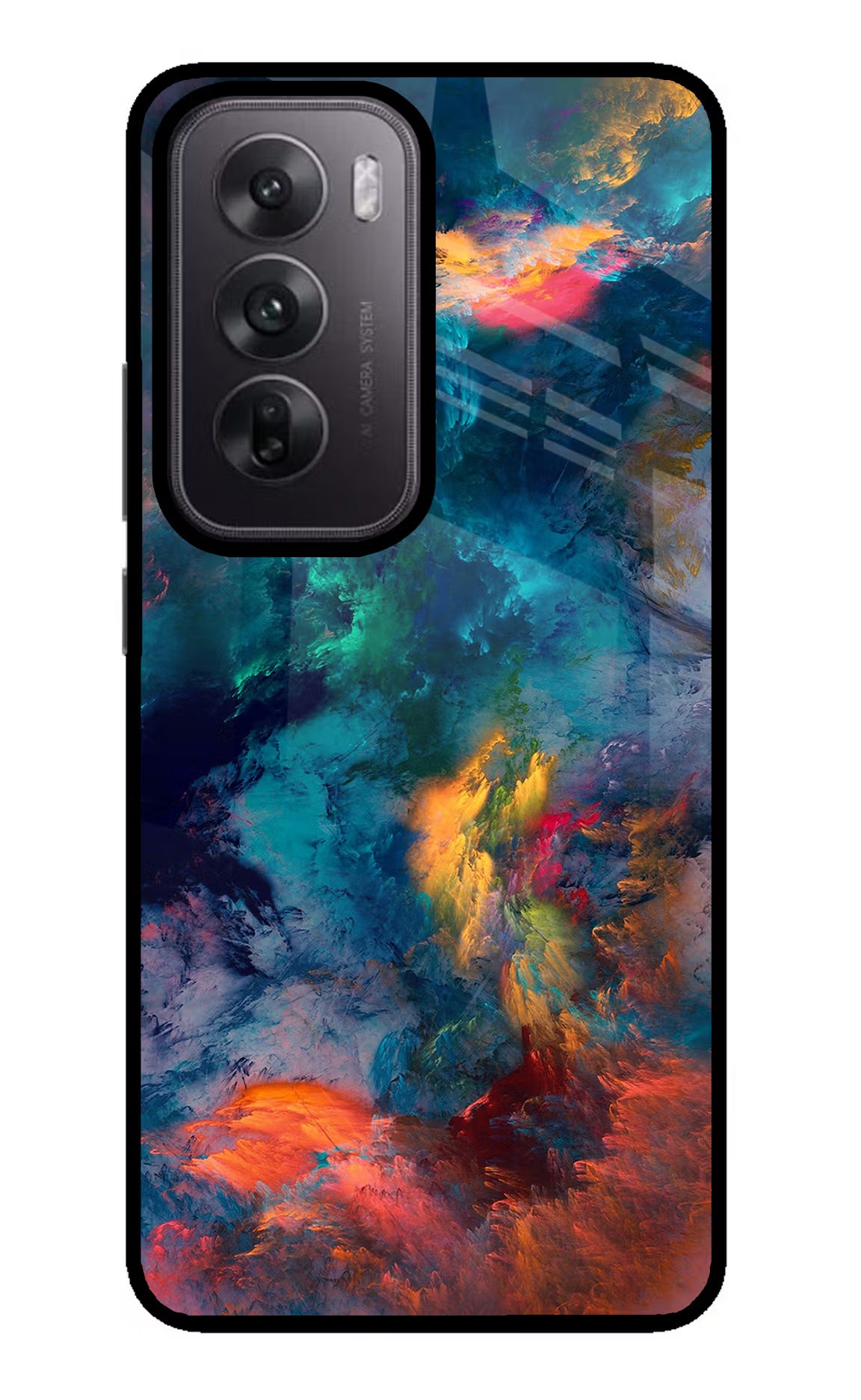 Artwork Paint Oppo Reno12 5G Glass Case
