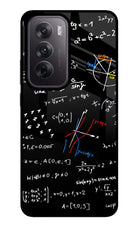 Mathematics Formula Oppo Reno12 5G Glass Case