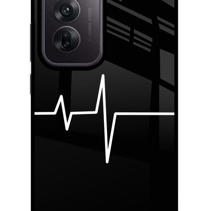 Heart Beats Oppo Reno12 5G Glass Case