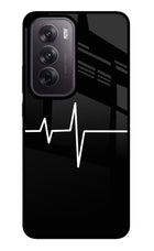 Heart Beats Oppo Reno12 5G Glass Case