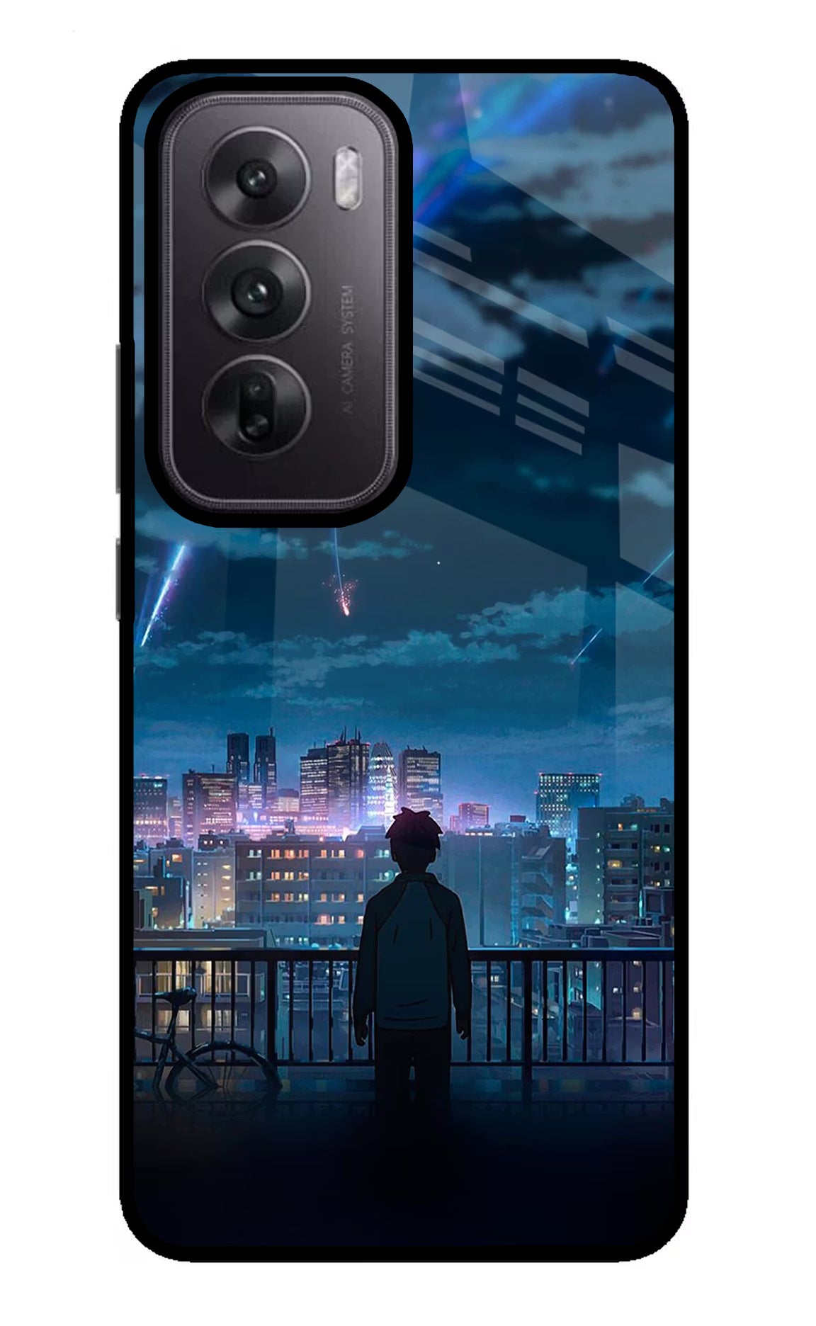 Anime Oppo Reno12 5G Glass Case