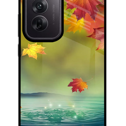 Flowers Oppo Reno12 5G Glass Case
