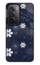 Flowers Oppo Reno12 5G Glass Case