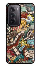 Cinema Abstract Oppo Reno12 5G Glass Case