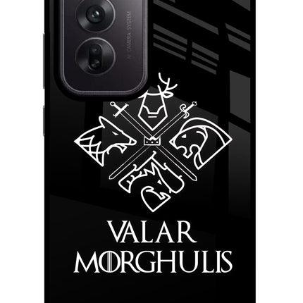 Valar Morghulis | Game Of Thrones Oppo Reno12 5G Glass Case