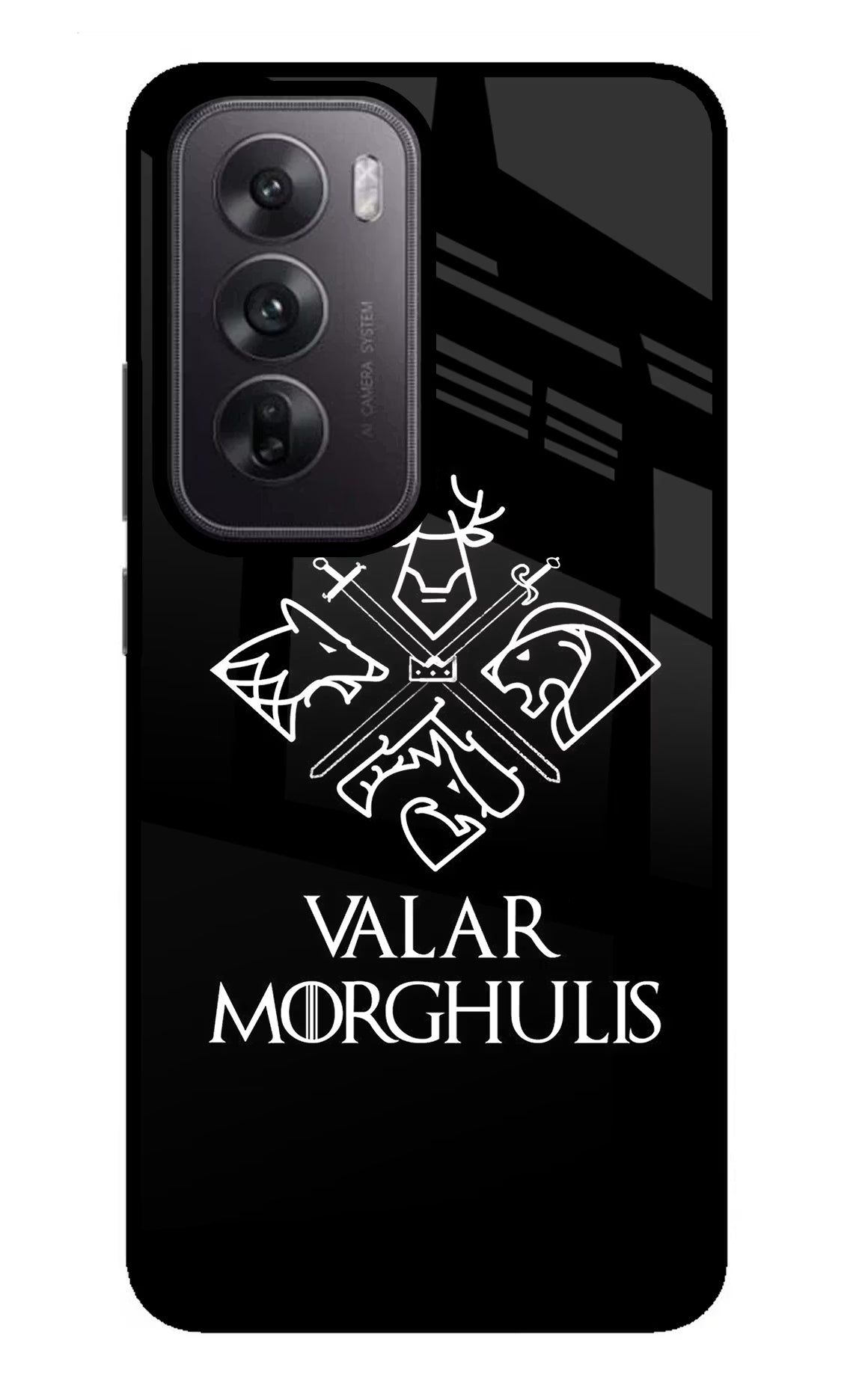 Valar Morghulis | Game Of Thrones Oppo Reno12 5G Glass Case
