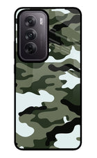 Camouflage Oppo Reno12 5G Glass Case