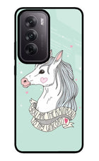 Unicorn Wallpaper Oppo Reno12 5G Glass Case