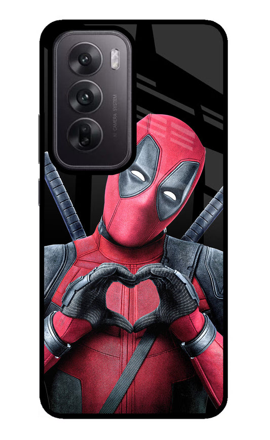Deadpool Oppo Reno12 5G Glass Case
