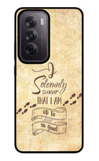 I Solemnly swear that i up to no good Oppo Reno12 5G Glass Case